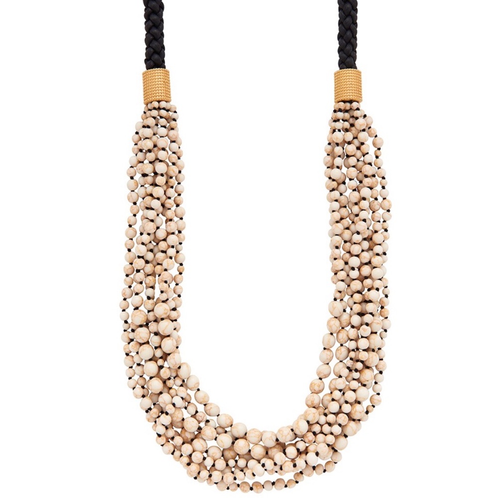 INDIA HICKS NWT DESERT BEADS NECKLACE - Picture 2 of 5